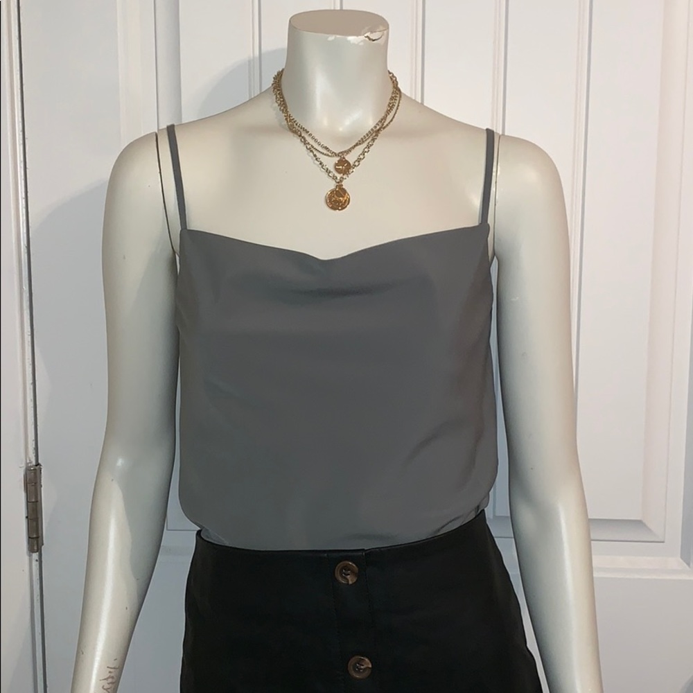 🌸 FOREVER 21 WOVEN CAMI TOP OLIVE! 🌸
